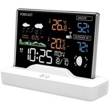 Manta vremenska stanica Windy, DCF, sat budilica, vanjski senzor, bijela MTO100W | shoptok.hr