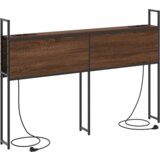  Skladišno uzglavlje Smeđi hrast 120 cm Konstruirano drvo | shoptok.hr