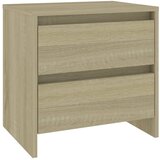 The Living Store Nočna omarica sonoma hrast 45x34,5x44,5 cm iverna plošča - Nočna Omarica, (21420710) | Shoptok.si
