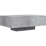  Stolić za kavu s LED svjetlima sivi boja betona 85x55x31 cm | shoptok.hr