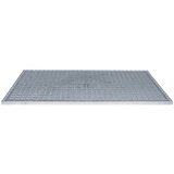  Rešetka Srebrna 100 x 60 x 2 cm Vruće pocinčani čelik | shoptok.hr