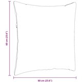  Jastučići za sofu 2 pcs Tamnozelena 60 x 60 cm Kordura tekstil | shoptok.hr