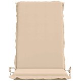  Jastuk za stolac s visokim naslonom GEMERT 2 kom. - Krem (melange) 120 x 50 x 6 cm 2 | shoptok.hr