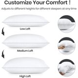 BEDSTORY 2x hotelski vzglavnik - 42×70 cm | Shoptok.si