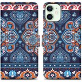 Cadorabo Ohišje, združljiv z Apple - Design Blue Mandala št. 1 - Zaščitni pokrov z magnetnim zapiranjem, funkcijo stojala in režo za kartico, (20593081) | Shoptok.si
