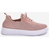 Boto Fabric Slip-on Sports Shoes On Platform Women's Pink Kalyra | shoptok.hr