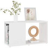 vidaXL TV omarica bela 60x24x32 cm iverna plosca | Shoptok.si
