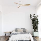 Faro 33524 - LED stropni ventilator POROS LED/15W/230V bela/smeđa | Eponuda.com