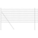 vidaXL Euro Ograda Siva 0.4x10 m Čelik | shoptok.hr