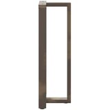  Noge za barski stol T-oblika 2 kom Crne 40x35x(110-111) cm Čelik | shoptok.hr
