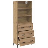  Highboard Umjetnički hrast 69,5 x 34 x 180 cm Konstruirano drvo | shoptok.hr