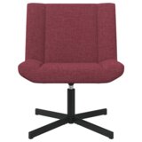  Vrtljiv stol Vinorodna rdeča 63 x 75 x 76 cm blago, (5000288946) | Shoptok.si