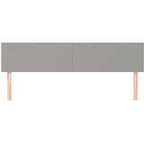  Uzglavlja svjetlosiva 160x5x78/88 cm od tkanine | shoptok.hr