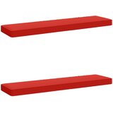 Jastučići za klupe - 2 dijela VUGHT 2 pcs 100% poliester Crvena | shoptok.hr