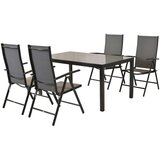 Gardenson Vrtni Set Amalfi, 5-Delni, Siva | Shoptok.si