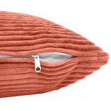  Presvlaka za jastuk 6 pcs HEERLEN Crvena narančasta 50 x 50 cm - Crvena narančasta 50 x 50 cm 6 Slike