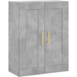  Zidni ormarić siva boja betona 69 5x34x90 cm konstruirano drvo | shoptok.hr