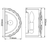 Elstead Lighting STENSKA SVETILKA Lucia 220-240 V E14 | Shoptok.si