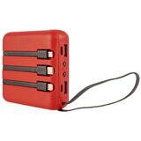 OXE Džepni Power bank, kapacitet 10000 mAh, crveni | shoptok.hr