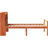  s regalom za knjige bez madraca 75 x 190 cm od borovine | shoptok.hr