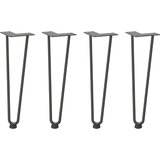  Noge s ukosnicama za stolić za kavu 4 kom. antracit 42 cm puni čelik | shoptok.hr