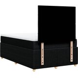  Krevet box spring s madracem crni 120 x 190 cm od tkanine | shoptok.hr