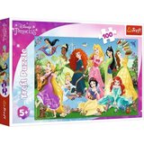 Tref line puzzle 100 pcs disney princeze ( T16417 ) Cene