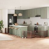 vidaXL Vrata za pse s vratašcima 10 panela sklopiva 800 cm drvo topole | shoptok.hr