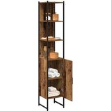  Kopalniška omarica Stari les 33x33x185,5 cm Izdelan les, (22040455) | Shoptok.si