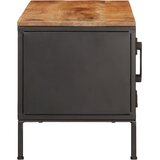 TV ormarić 110 x 35 x 40 cm od masivnog grubog drva manga | shoptok.hr