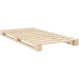  Okvir kreveta s uzglavljem 100 x 200 cm od masivne borovine | Eponuda.com