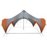  za zabave s krovom Siva i narančasta 500 x 500 x 350 cm | Eponuda.com