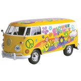 Motor Max metalni model kombija 1:24 Volkswagen Type 2 Flower power Hippie | ePonuda.com