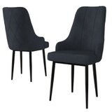 Hanah home Trex set stolica, 46x95x42 cm, 4 dijela, antracit-crna | Eponuda.ba