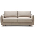 Kave Home Bež raztegljiva sedežna garnitura 185 cm Carlota – | Shoptok.si