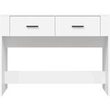 vidaXL Konzolni stol bijeli 100 x 39 x 75 cm od konstruiranog drva | shoptok.hr