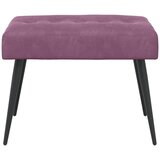  Klupa s gumbastim tkanjem Ljubičasta 60 x 40 x 45 cm Baršun | Eponuda.com