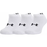 Under Armour Sportske čarape Unisex UA Core No Show 3-Pack Socks Bjela