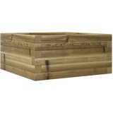  Vrtno cvetlično korito 50x50x23 cm impregnirana borovina | Shoptok.si