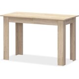 vidaXL Blagovaonski Stol i Klupe 3 kom Iverica Boja Hrasta | shoptok.hr