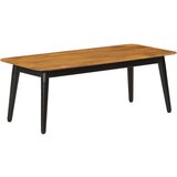 vidaXL Stolić za kavu 110x50x40 cm od masivnog drva manga i željeza Cijene