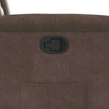  Naslonjač smeđi tkanina od mikrovlakana | shoptok.hr