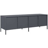 vidaXL TV ormarić antracit 135 x 39 x 43,5 cm hladno valjani čelik | shoptok.hr