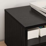  Držač za printer Crni hrast 40 x 32 x 24 cm Konstruirano drvo | Eponuda.ba
