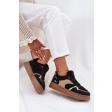 Boto Women's Platform Sneakers with Sheepskin Black Frelina | Shoptok.si