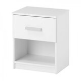  Noćni ormarić tapdrup 1 fioka bela ( 3659499 ) | ePonuda.com