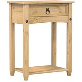 Maison Chic konzolna miza - miza ob steni Corona 55x35x73 cm trdna borovina, (21785888) Cene