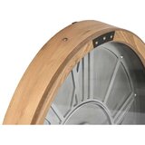  Zidni sat Home ESPRIT Srebrna Prirodno Metal Kristal borovina 50 x 8 x 68 cm | shoptok.hr