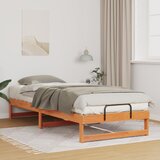 vidaXL Krevetna konstrukcija s ručkama Smeđa 100 x 220 cm Cijene