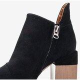 Resti Black women's stiletto boots with cutouts Cintura - Footwear | ePonuda.com
